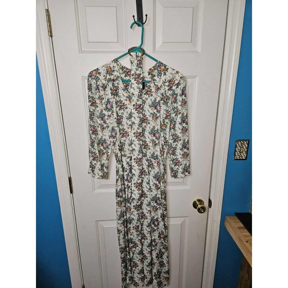Tori Alexander Size 10 Floral Dress Vintage